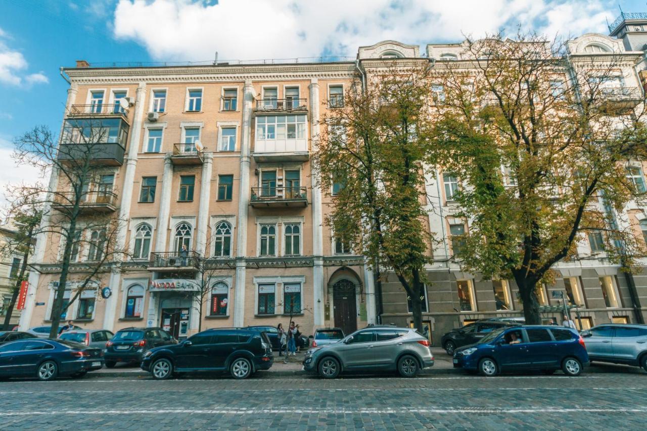 Отличная Квартира Рядом Золотыми Воротами Kyjev Exteriér fotografie